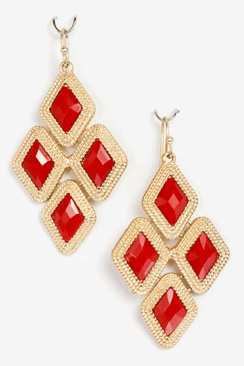 Brooke Jeweled Earrings